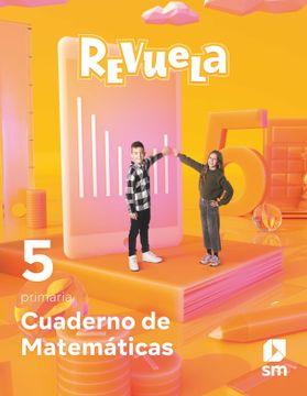 portada Matematicas 5º Educacion Primaria Cuaderno Proyecto Revuela Andalucia ed 2022