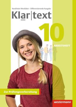 portada Klartext - Differenzierende Ausgabe 2014 für Nordrhein-Westfalen: Arbeitsheft 10 (en Alemán)