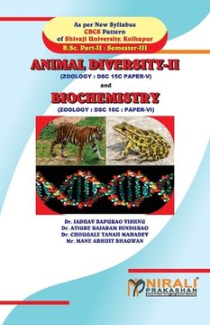 portada ANIMAL DIVERSITY-II Paper V & BIOCHEMISTRY Paper VI (en Inglés)
