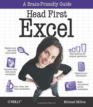 portada Head First Excel: A Learner's Guide to Spreadsheets (Head First Guides) 