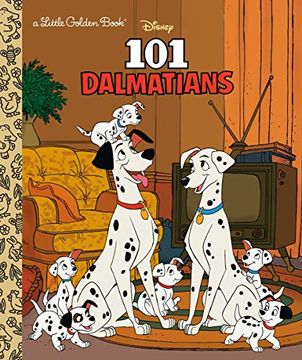 portada 101 Dalmatians Little Golden Book Reissue (Little Golden Books) (en Inglés)