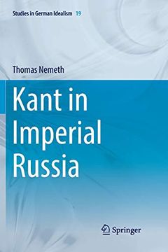portada Kant in Imperial Russia (Studies in German Idealism) 