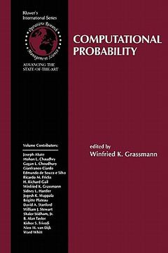 portada computational probability (en Inglés)