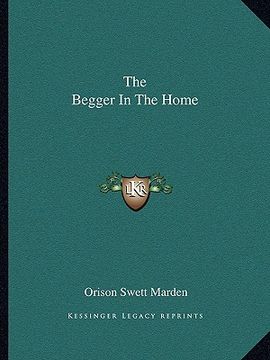portada the begger in the home (in English)