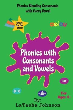 portada Phonics With Consonants and Vowels (en Inglés)