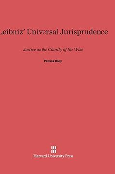 portada Leibniz' Universal Jurisprudence (en Inglés)