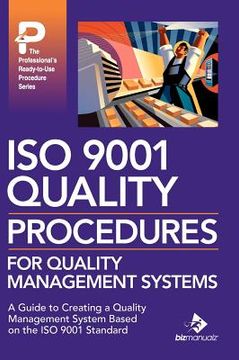 portada iso 9001 quality procedures for quality management systems (en Inglés)