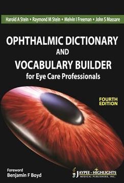 portada ophthalmic dictionary and vocabulary builder for eye care professionals