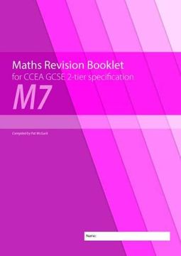 portada Maths Revision Booklet m7 for Ccea Gcse 2-Tier Specification 