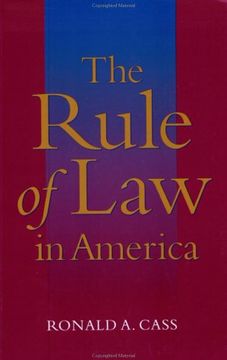 portada The Rule of law in America (en Inglés)