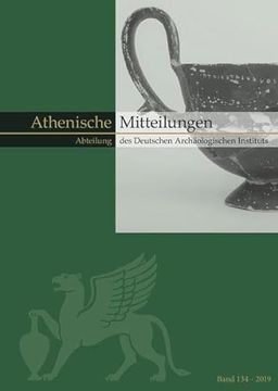 portada Mitteilungen des Deutschen Archaologischen Instituts, Athenische Abteilung (in German)