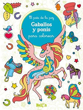 portada Caballos Y Ponis Para Colorear (in Spanish)