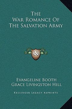 portada the war romance of the salvation army (in English)