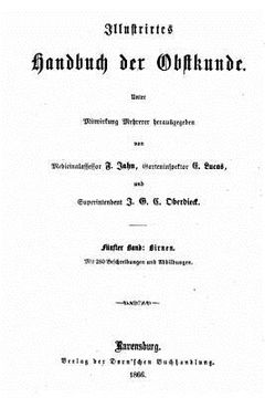 portada Illustrirtes Handbuch der Obstkunde (in German)