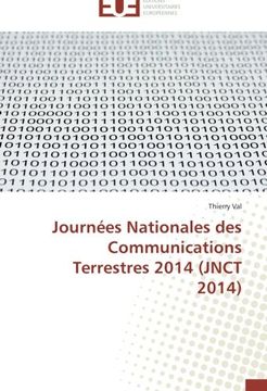 portada Journees Nationales Des Communications Terrestres 2014 (Jnct 2014)