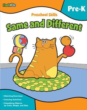 portada Preschool Skills: Same and Different (Flash Kids Preschool Skills) (en Inglés)