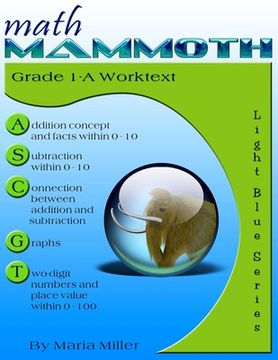portada Math Mammoth Grade 1-A Worktext (en Inglés)