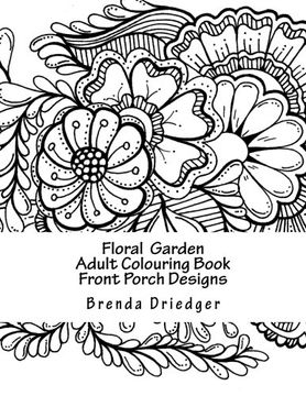 portada Floral Garden: Adult Colouring Book