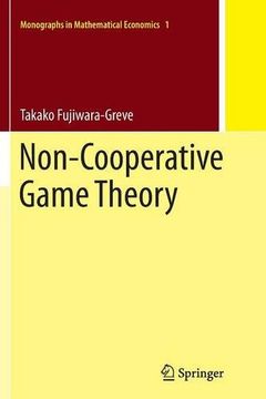 portada Non-Cooperative Game Theory (Monographs in Mathematical Economics)