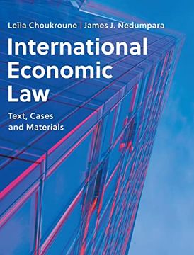 portada International Economic Law: Text, Cases and Materials (en Inglés)