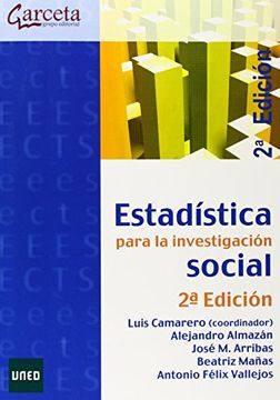 portada Estadística Para Investigación Social (Texto (Garceta)) (in Spanish)