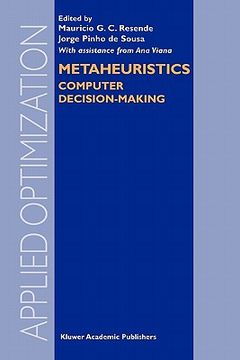 portada metaheuristics: computer decision-making (en Inglés)
