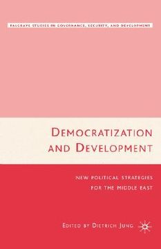 portada democratization and development: new political strategies for the middle east (en Inglés)