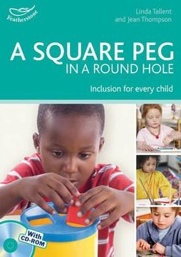 portada a square peg in a round hole. by linda tallent, jean thompson