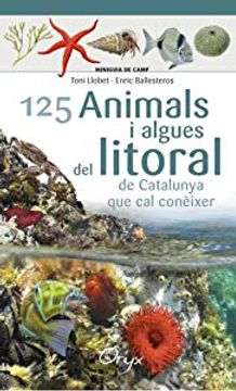 portada 125 Animals i Algues del Litoral de Catalunya (libro en Catalán)