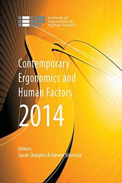 portada Contemporary Ergonomics and Human Factors 2014: Proceedings of the International Conference on Ergonomics & Human Factors 2014, Southampton, uk, 7-10 April 2014 (en Inglés)