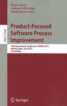 portada product-focused software process improvement: 13th international conference, profes 2012, madrid, spain, june 13-15, 2012, proceedings (en Inglés)