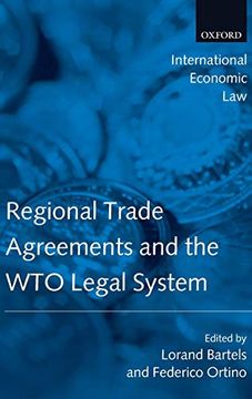 portada Regional Trade Agreements and the wto Legal System 