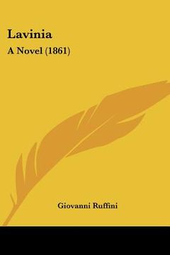 portada lavinia: a novel (1861) (en Inglés)
