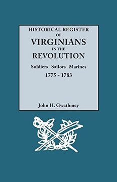 portada Historical Register of Virginians in the Revolution (in English)