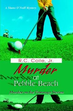 portada murder at pebble beach: murder on the fairways series (in English)