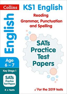portada Collins ks1 Revision and Practice – ks1 English Reading, Grammar, Punctuation and Spelling Sats Practice Test Papers: 2019 (en Inglés)