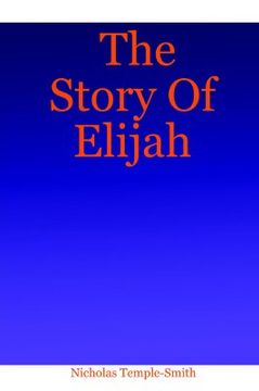 portada the story of elijah (en Inglés)