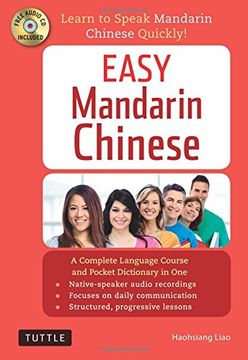 portada Easy Mandarin Chinese: Learn to Speak Mandarin Chinese Quickly! (100 minute Audio CD Included) (en Inglés)