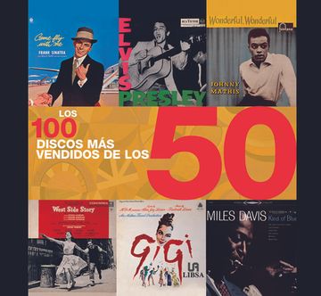 portada Los 100 Discos más Vendidos de los 50
