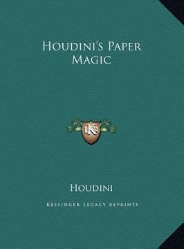 portada houdini's paper magic (en Inglés)