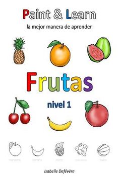 portada Paint & Learn: Frutas (nivel 1)