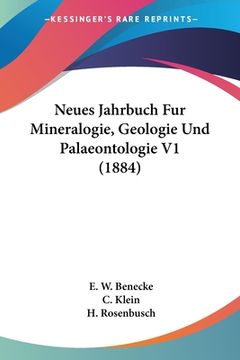 portada Neues Jahrbuch Fur Mineralogie, Geologie Und Palaeontologie V1 (1884) (in German)