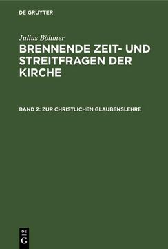 portada Zur Christlichen Glaubenslehre (in German)