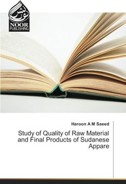 portada Study of Quality of Raw Material and Final Products of Sudanese Appare