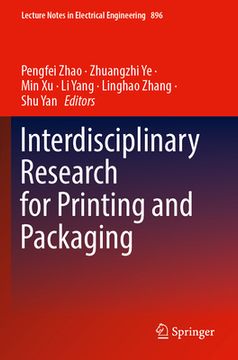 portada Interdisciplinary Research for Printing and Packaging (in English)