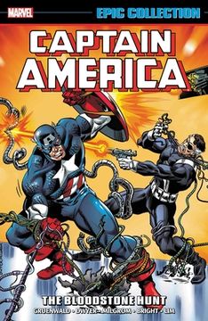portada Captain America Epic Collection: The Bloodstone Hunt 