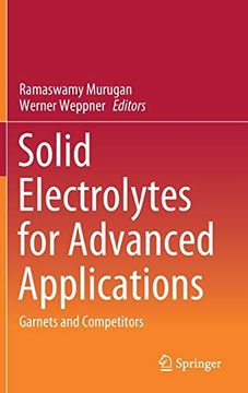 portada Solid Electrolytes for Advanced Applications: Garnets and Competitors (in English)