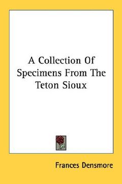 portada a collection of specimens from the teton sioux (en Inglés)