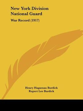 portada new york division national guard: war record (1917) (en Inglés)