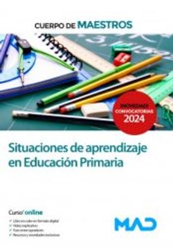 portada Situaciones de Aprendizaje en Primaria. Cuerpo de Maestros (in Spanish)